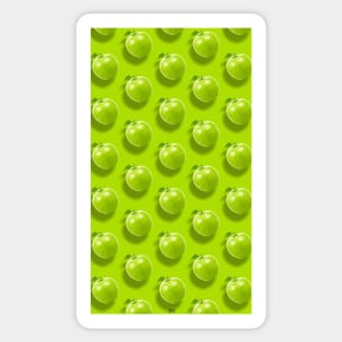 MANZANANANA (v) | Green Apple Pattern Sticker